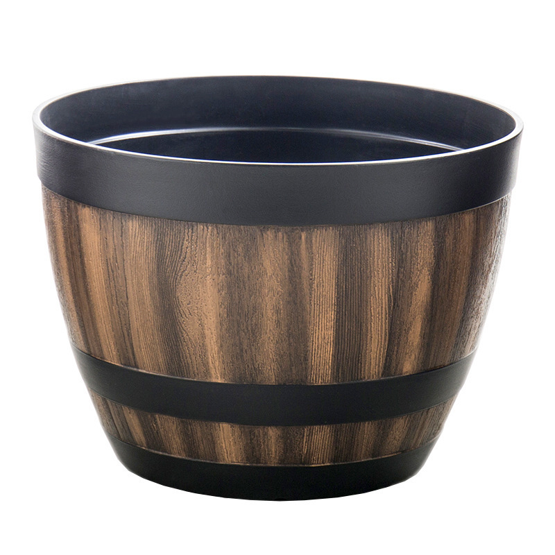 Durable Plastic Round Elegant  - Aloe Vera Pot ulasan dan harga