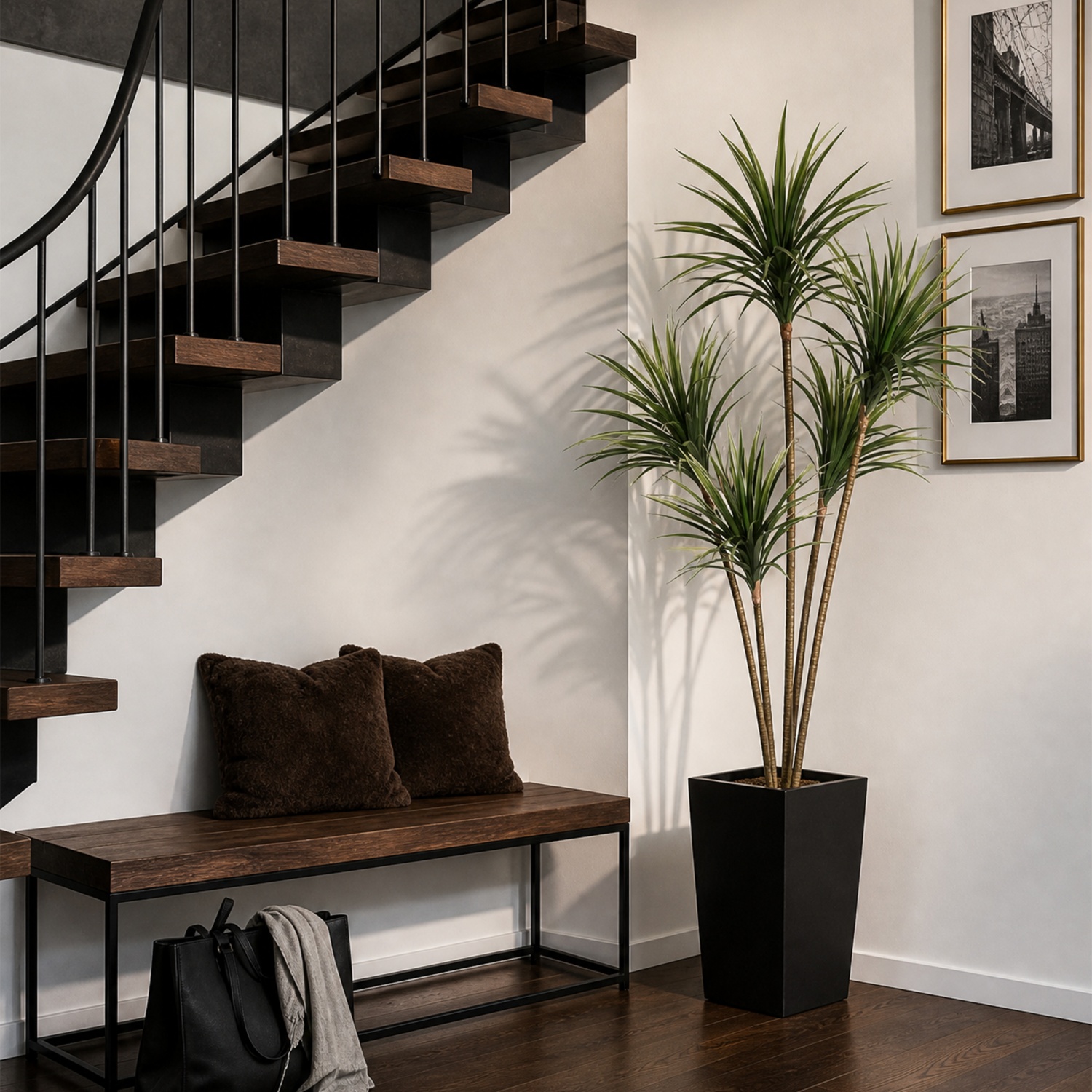 4.27FT/5 FT Artificial Dracaen - Dracaena Marginata ulasan dan harga