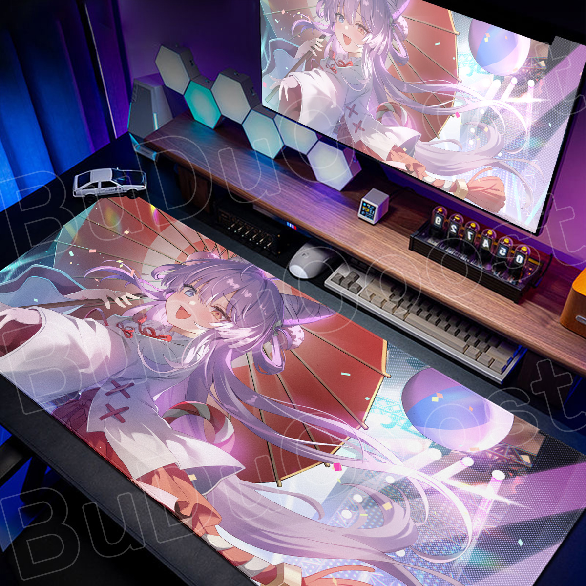 Purple Tenko Shibuki Keyboard  - Tradescantia Purple ulasan dan harga