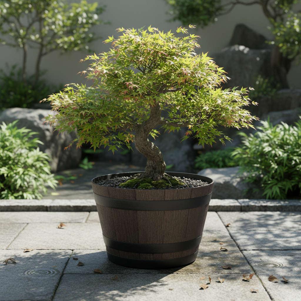 Large Floor Flowerpot Resin Wo - Aloe Vera Pot ulasan dan harga