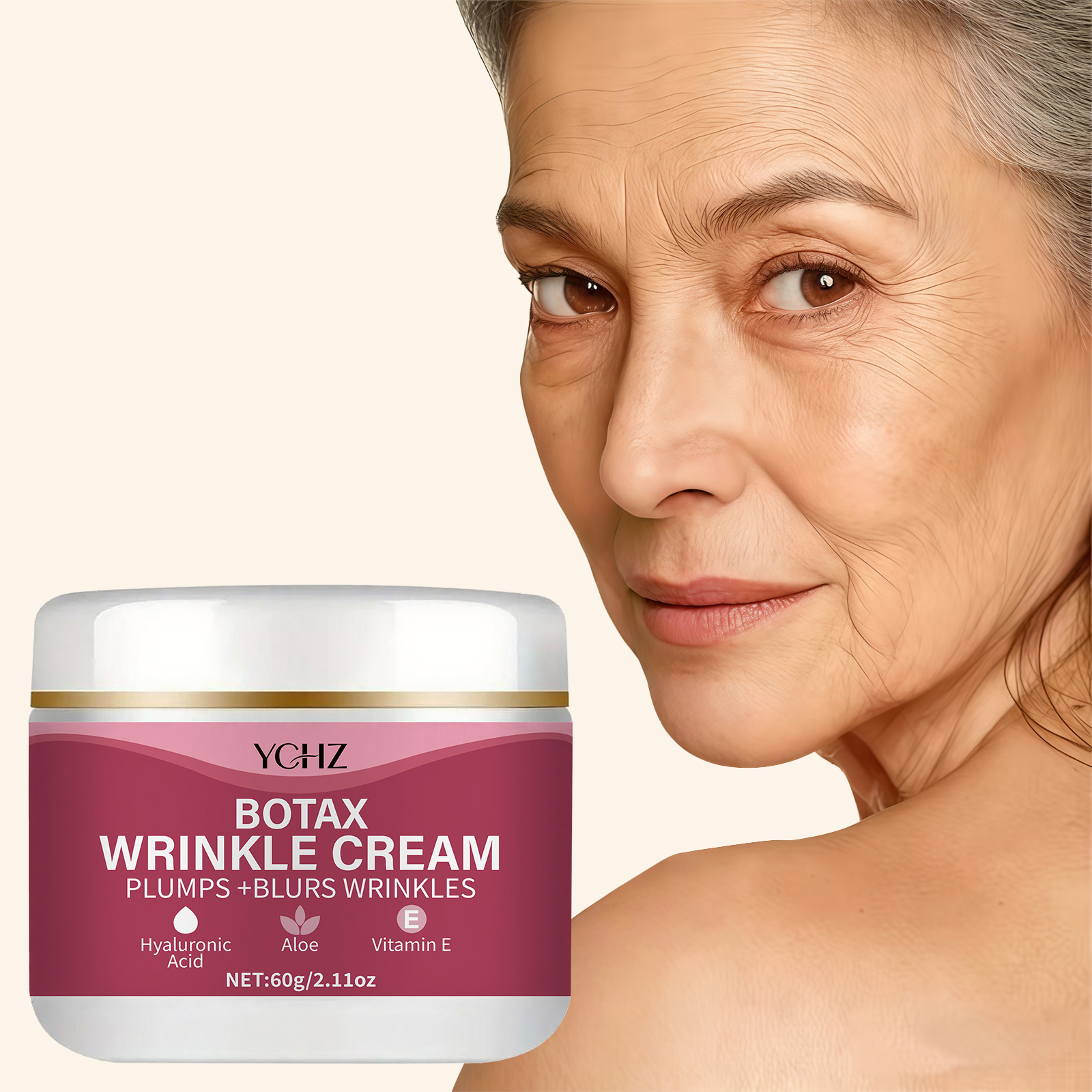 Collagen Face Cream, Aloe Vera - Aloe Vera Pot ulasan dan harga