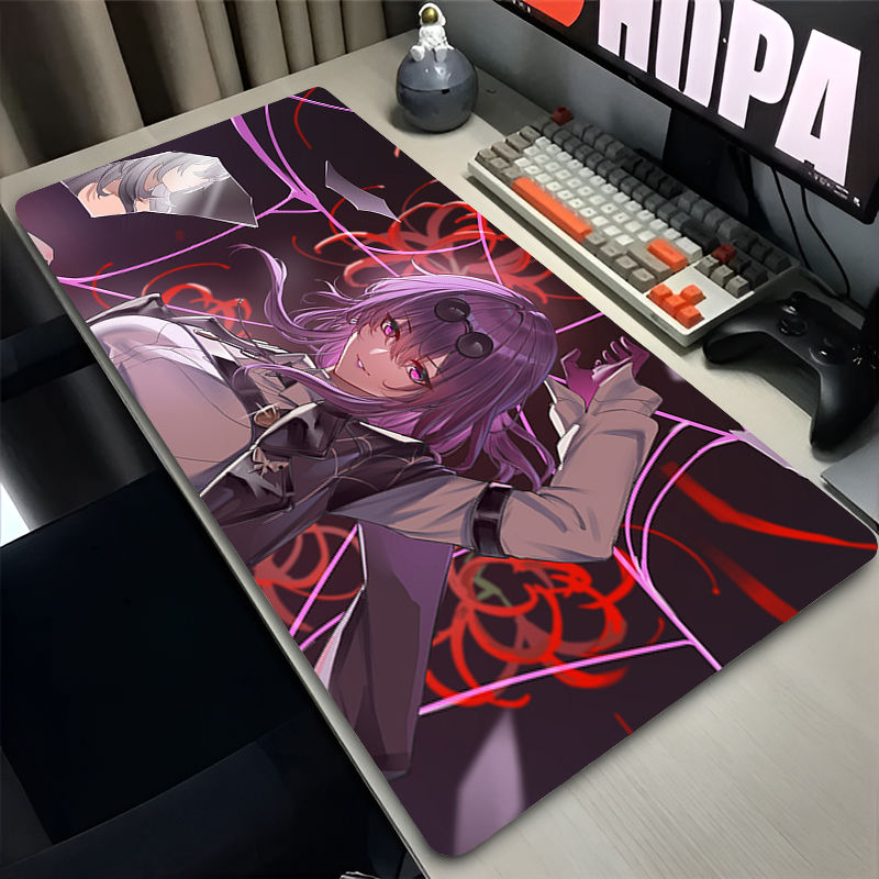 Anime Mouse Pad Gamer XXL Keyb - Tradescantia Purple ulasan dan harga