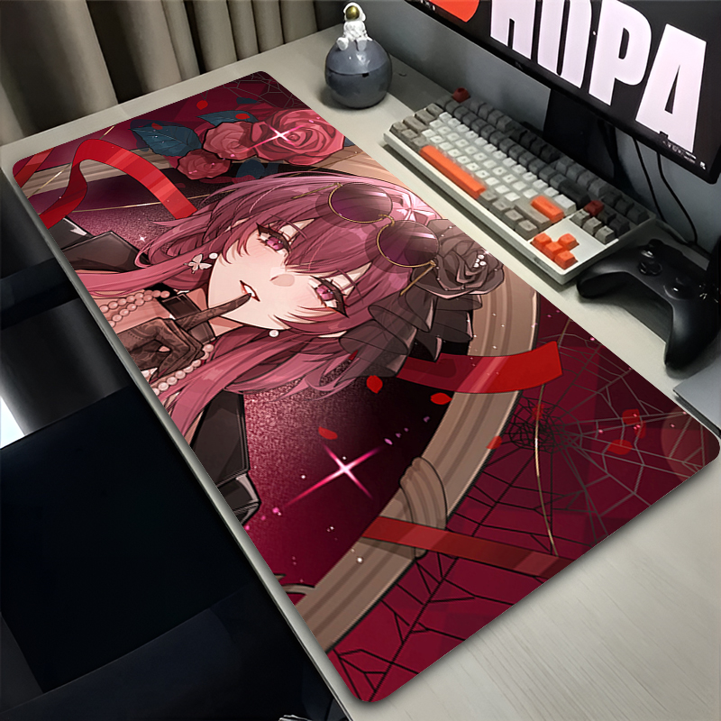Anime Mouse Pad Gamer XXL Keyb - Tradescantia Purple ulasan dan harga